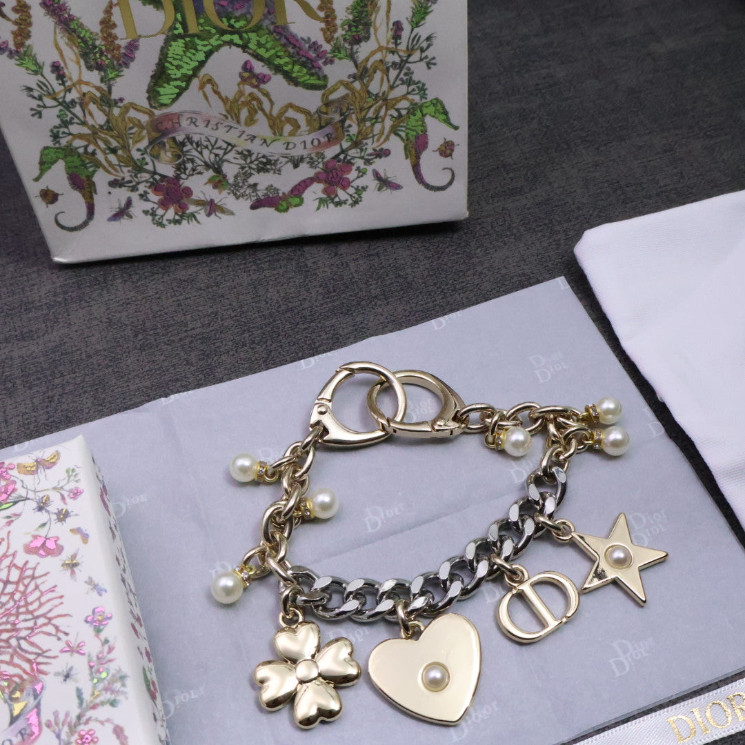 Heart Motif Jewelry Accessory in Gold-Tone main product view