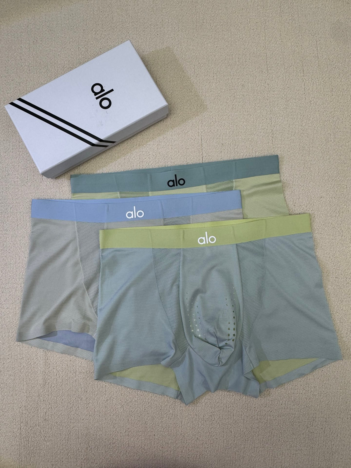 Alo Modal Men's Boxer Briefs - 3-Piece Box