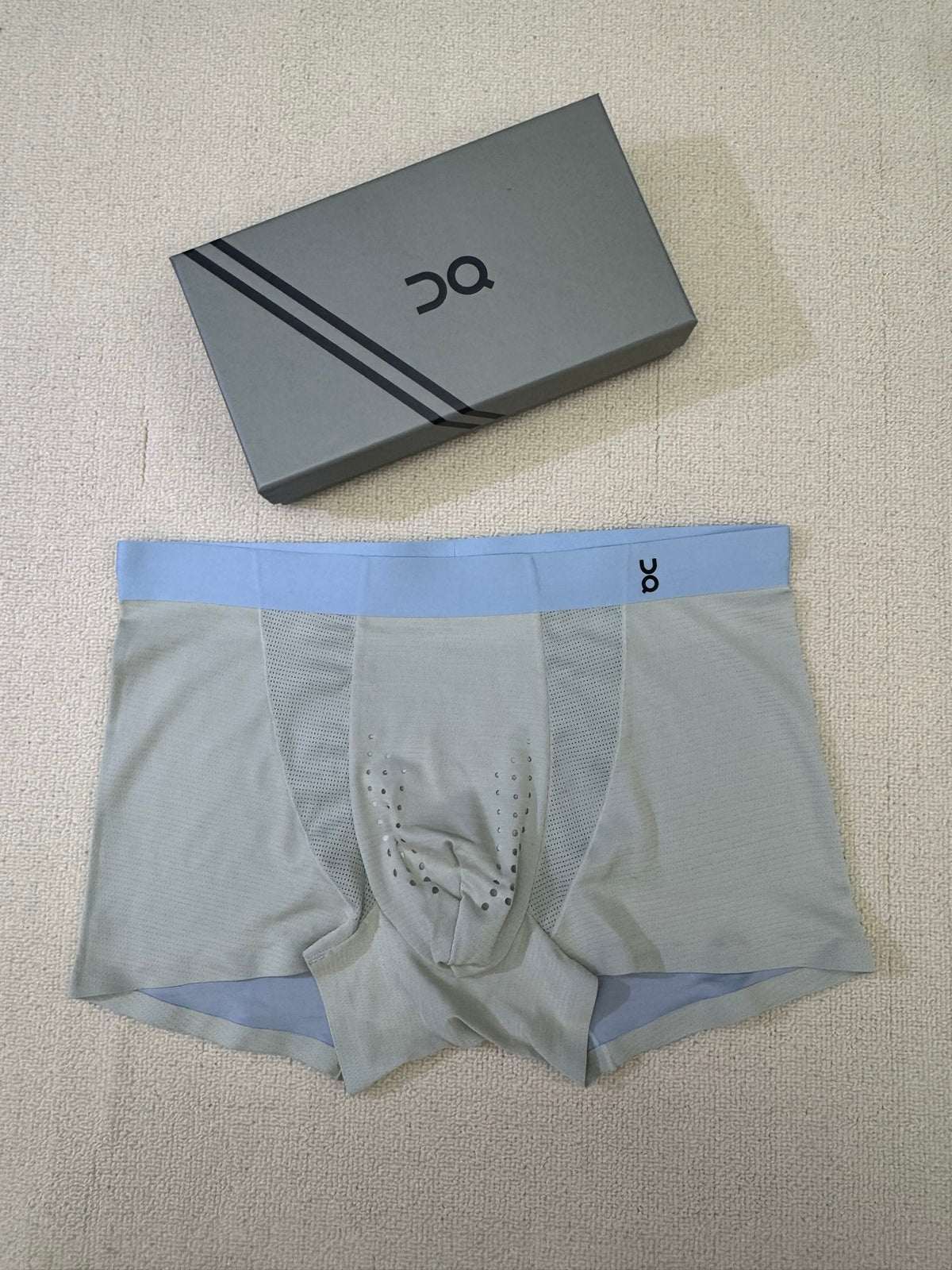 Nylon Blend Men's Boxer Briefs - 3-Piece Box