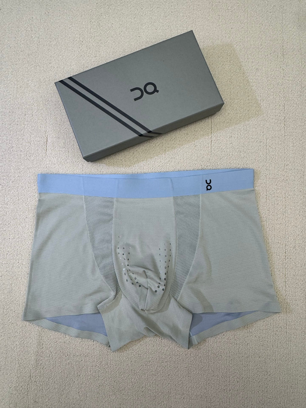Nylon Blend Men's Boxer Briefs - 3-Piece Box