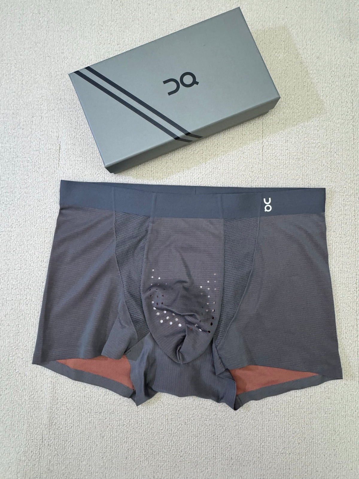 Nylon Blend Men's Boxer Briefs - 3-Piece Box