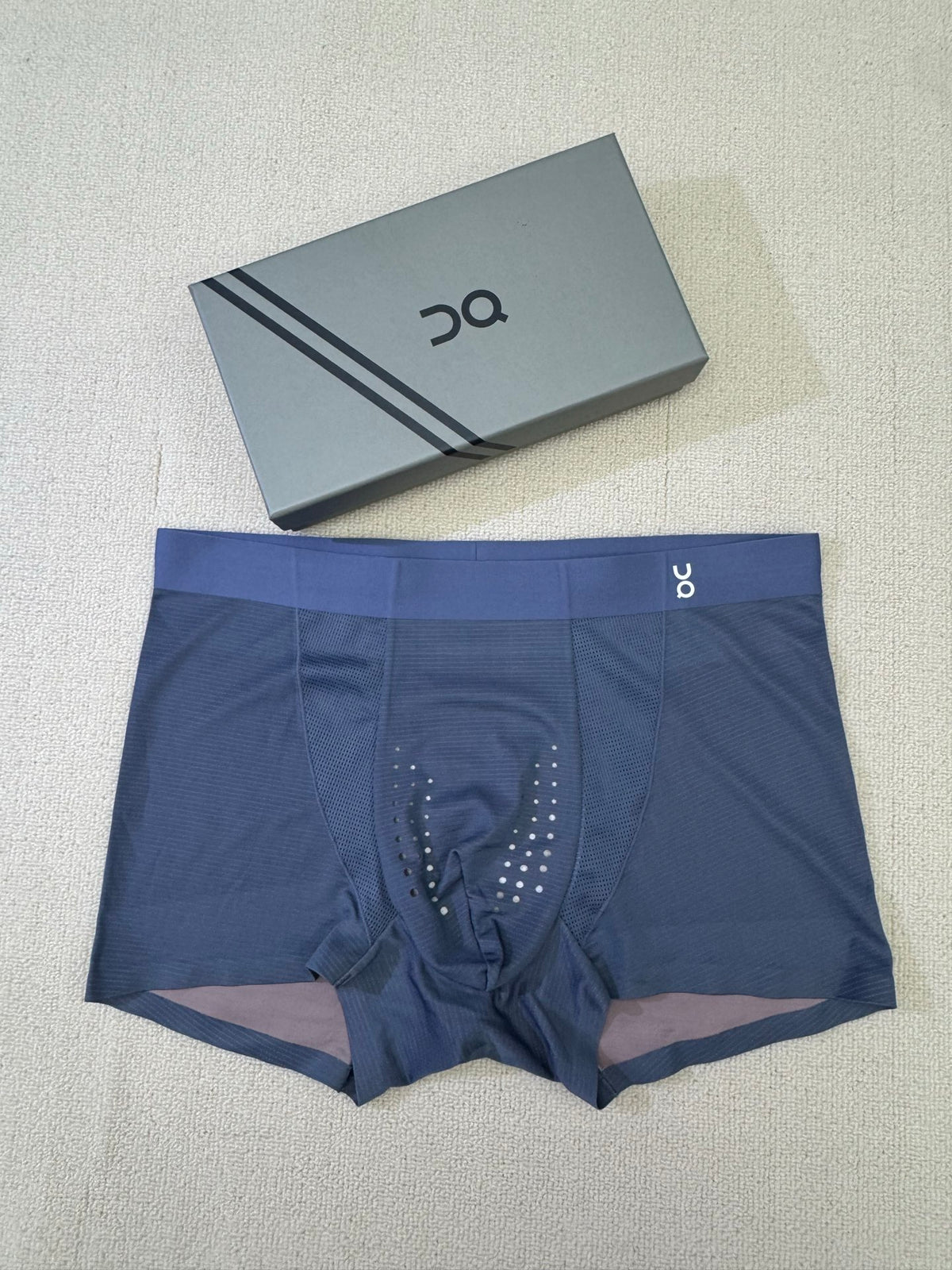 Nylon Blend Men's Boxer Briefs - 3-Piece Box