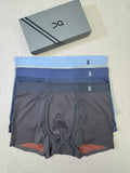 Nylon Blend Men's Boxer Briefs - 3-Piece Box