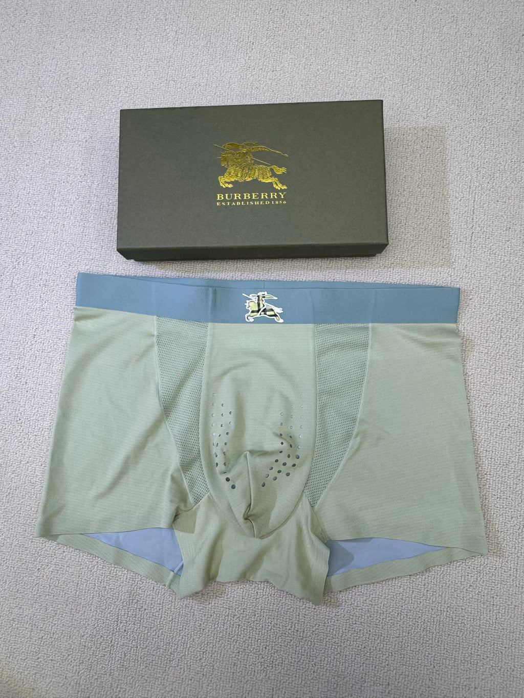 Burberry Nylon Blend Men's Boxer Briefs - 3-Piece Box