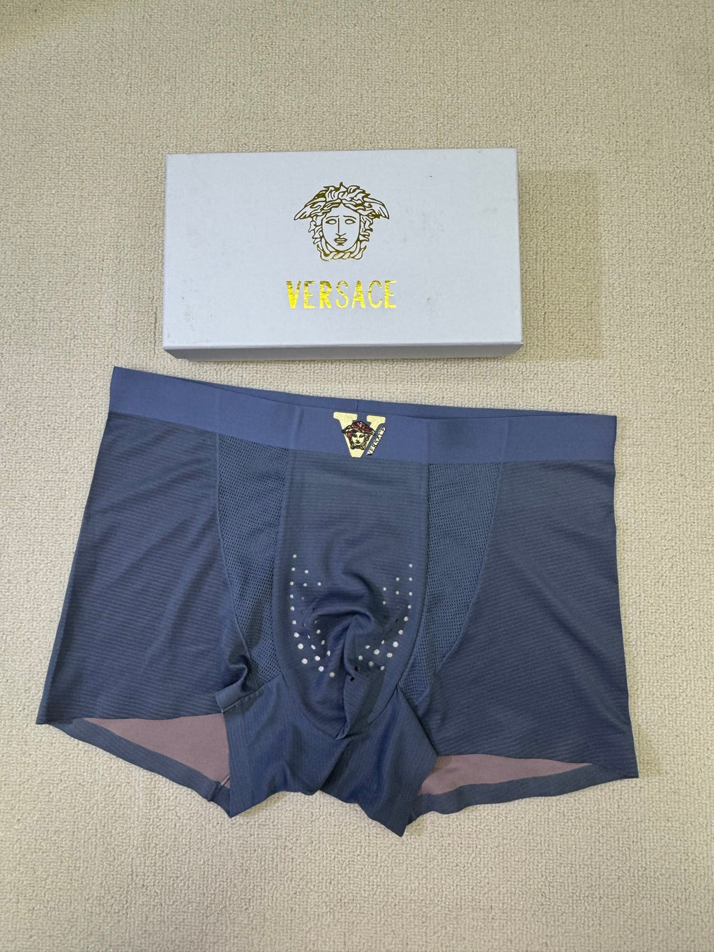 Nylon Blend Men's Boxer Briefs - 3-Piece Box