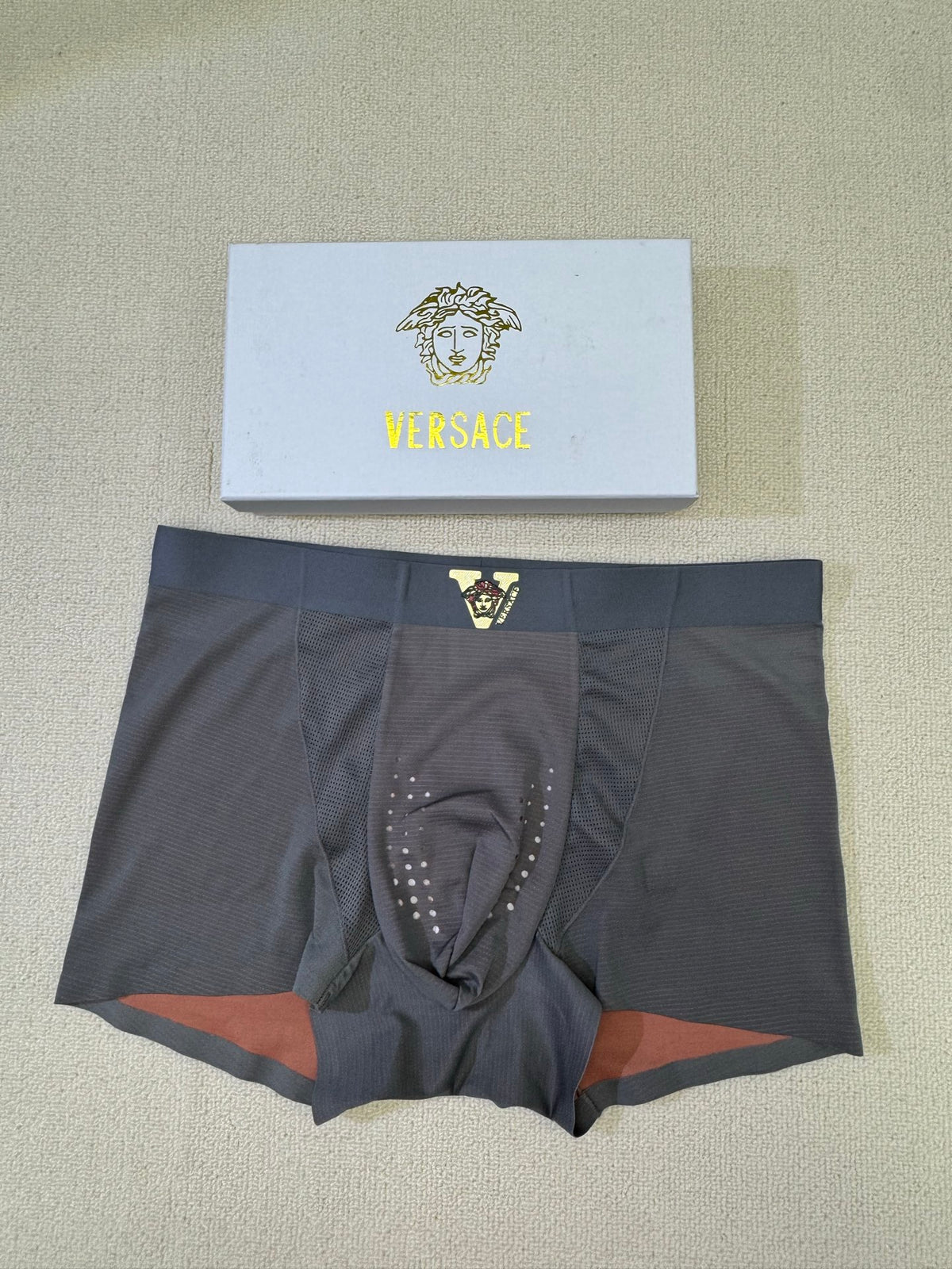 Nylon Blend Men's Boxer Briefs - 3-Piece Box