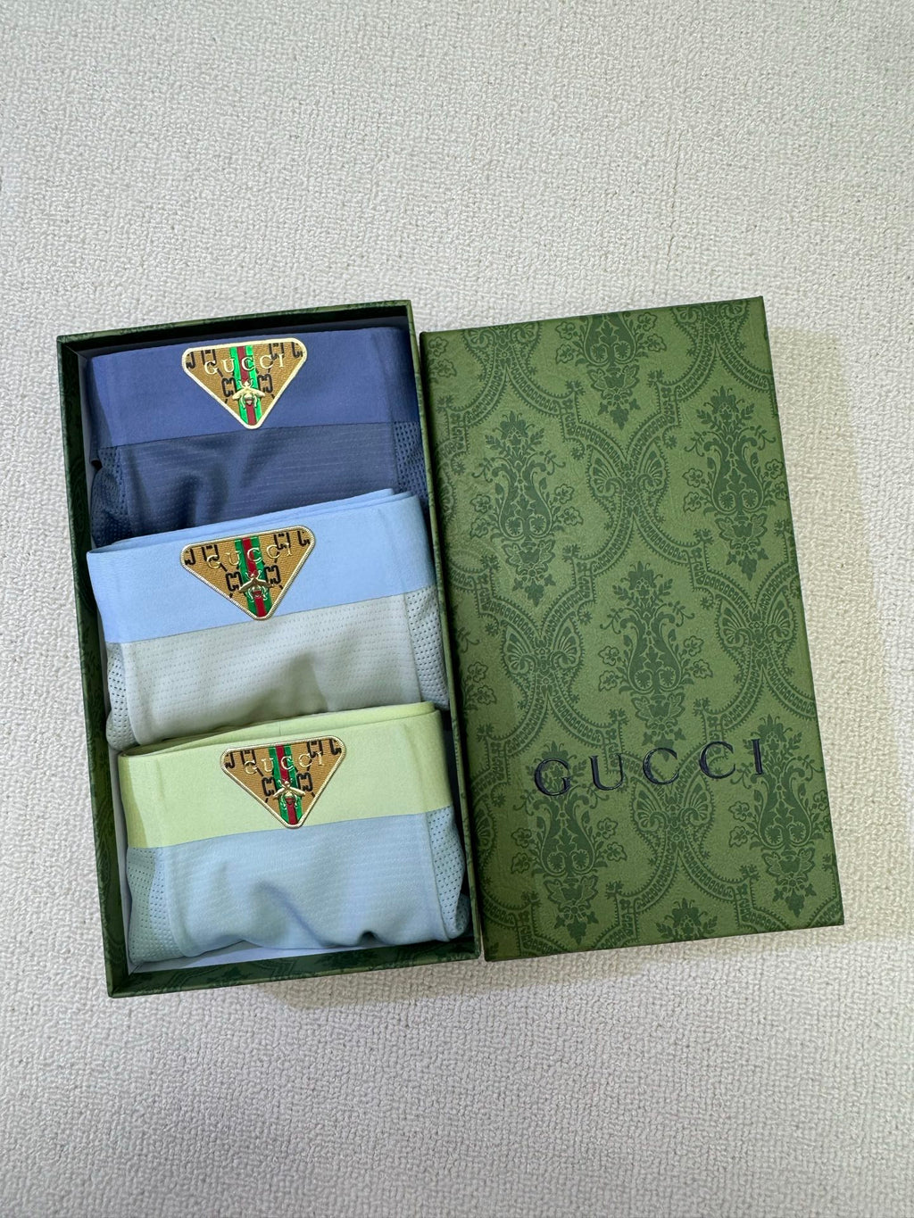 Gucci Modal Men's Boxer Briefs - 3-Piece Box
