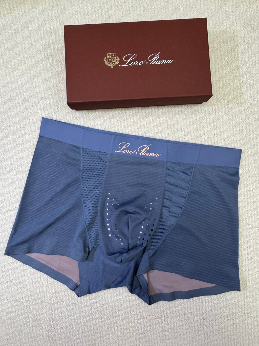 Nylon Blend Men's Boxer Briefs - 3-Piece Box