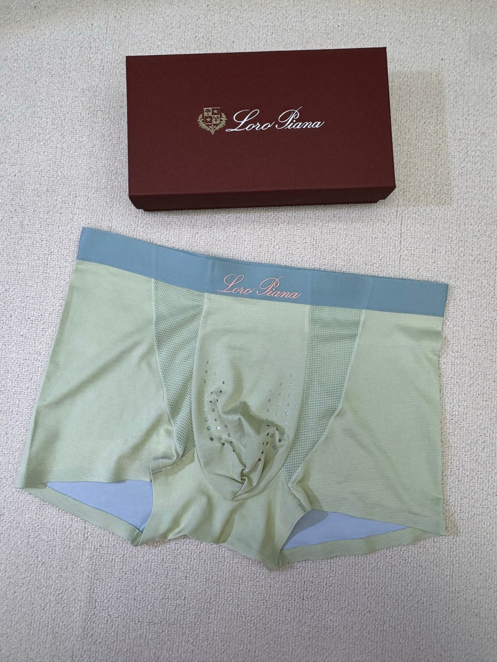Nylon Blend Men's Boxer Briefs - 3-Piece Box