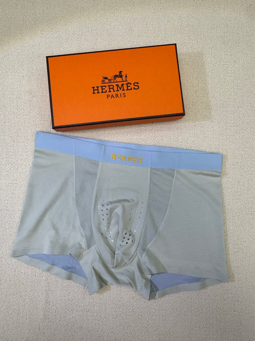 Hermes Men's Boxer Briefs - 3-Piece Box