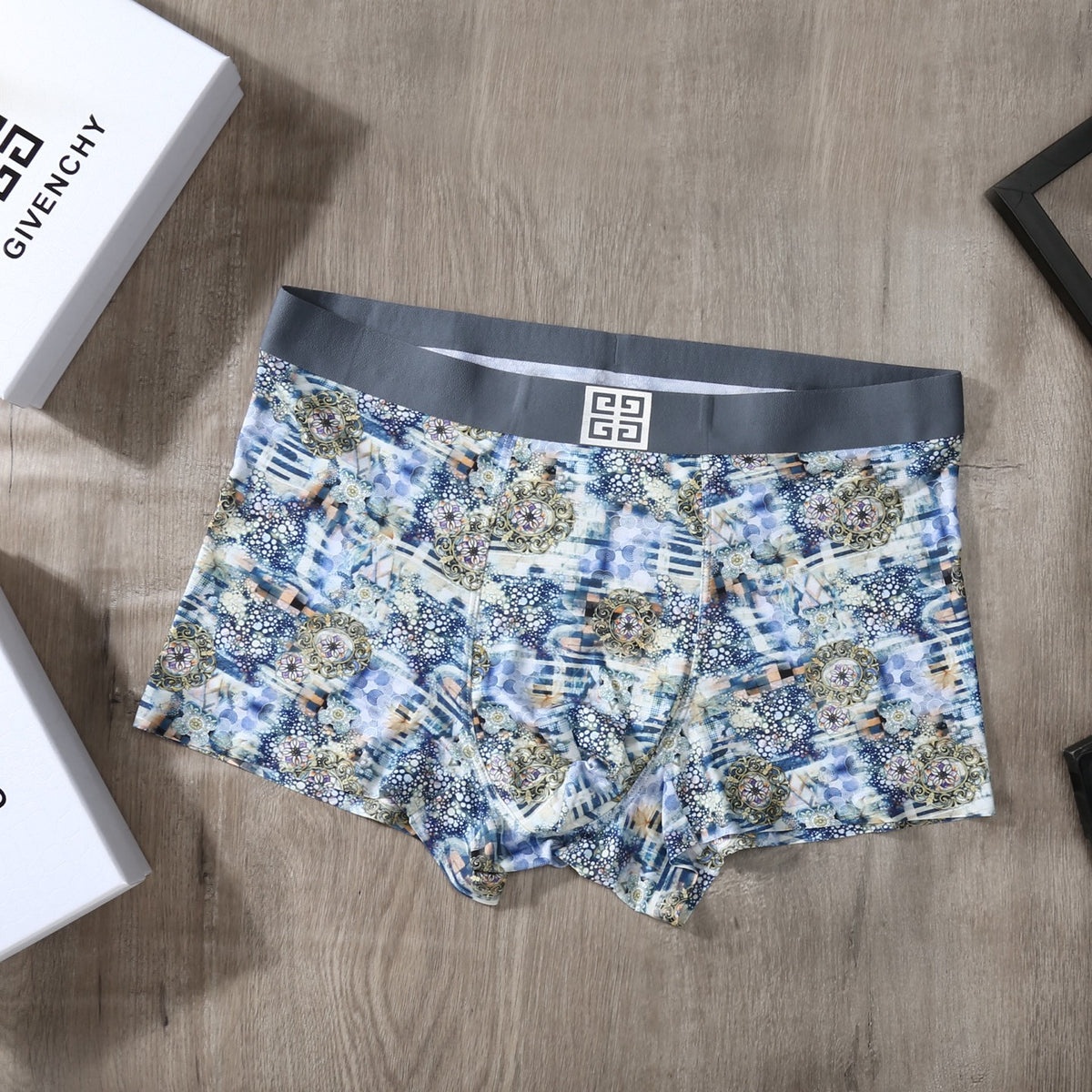 Givenchy Ice-Silk Men's Boxer Briefs - 3-Piece Box