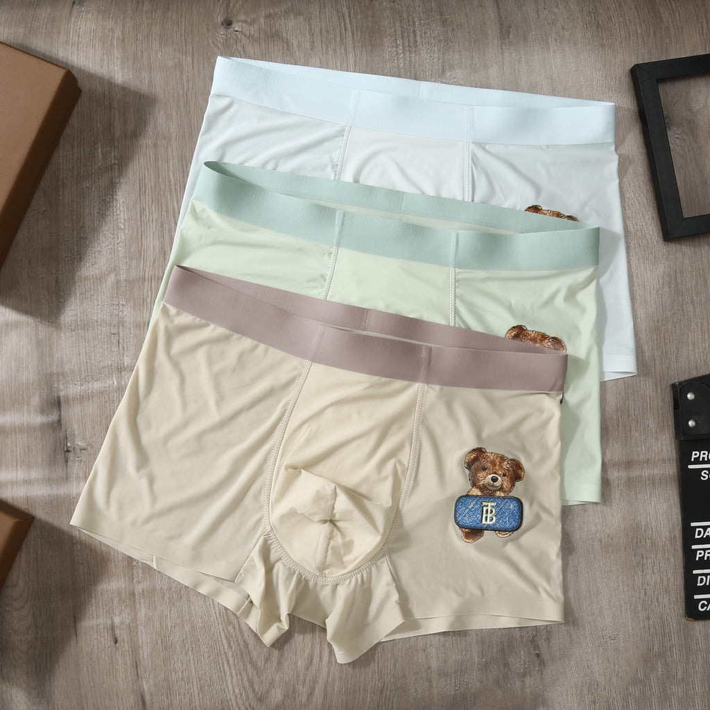 Burberry Ice-Silk Men's Boxer Briefs - 3-Piece Box