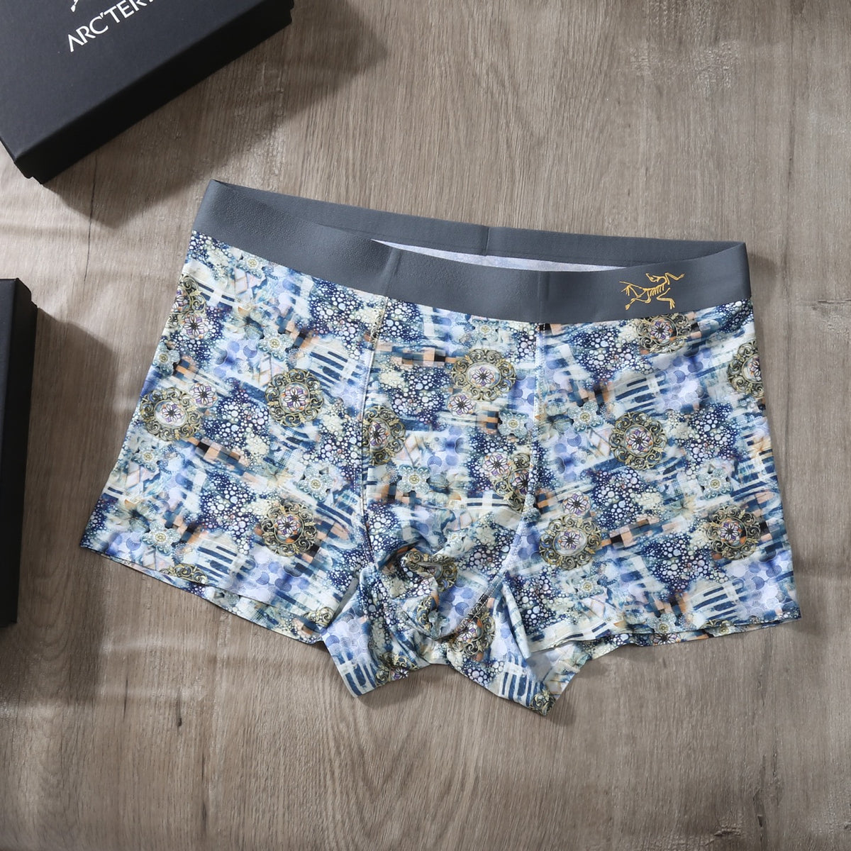 Arc'teryx Contrast Bird-Logo Waistbands Men's Boxer Briefs - 3-Piece Box