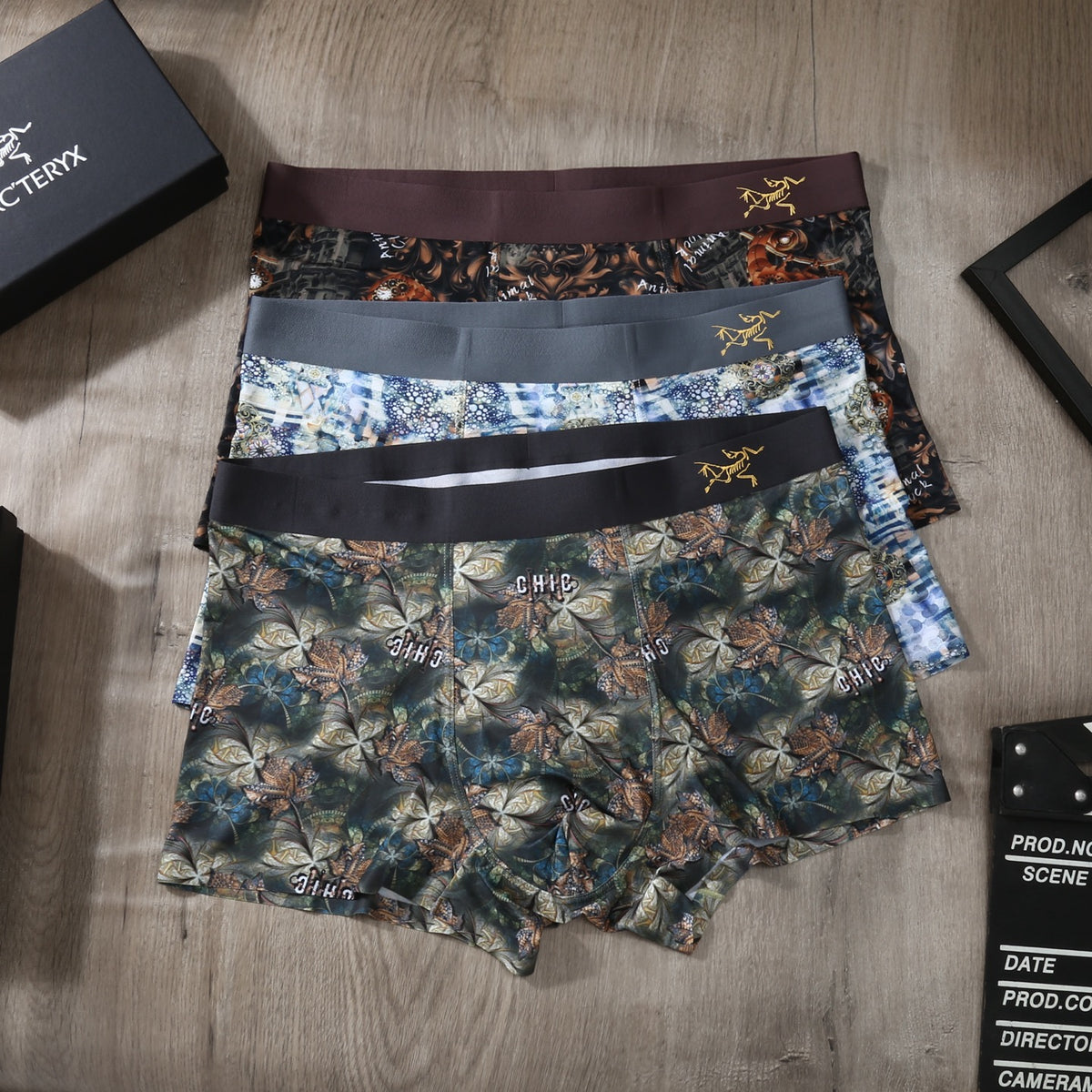 Arc'teryx Ice-Silk Men's Boxer Briefs - 3-Piece Box