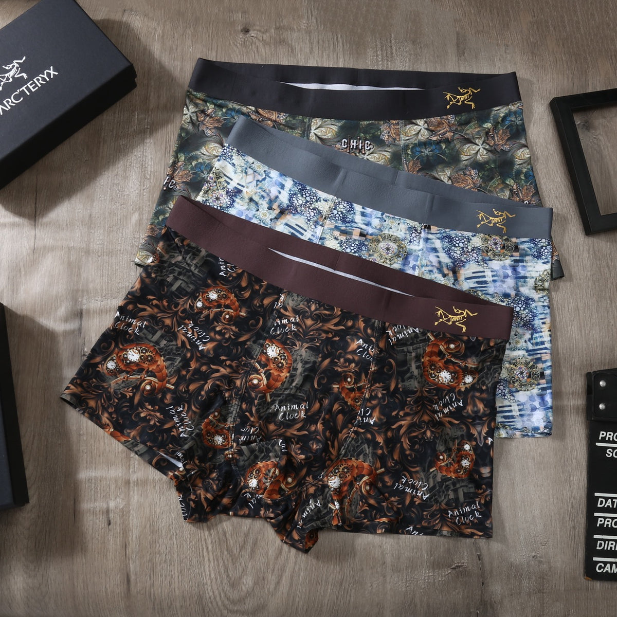 Arc'teryx Ice-Silk Men's Boxer Briefs - 3-Piece Box