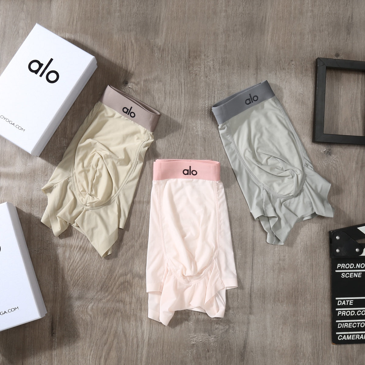 Alo Ice-Silk Men's Boxer Briefs - 3-Piece Box