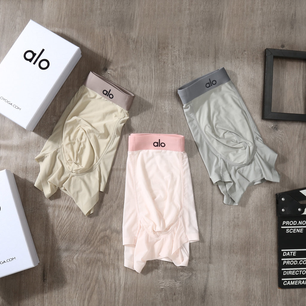 Alo Ice-Silk Men's Boxer Briefs - 3-Piece Box