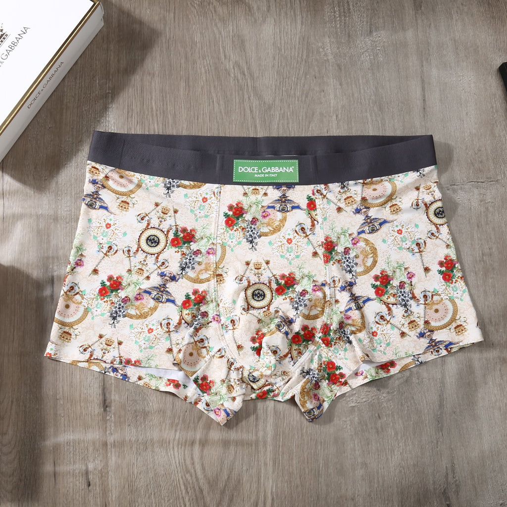 Dolce & Gabbana Ice-Silk Men's Boxer Briefs - 3-Piece Box