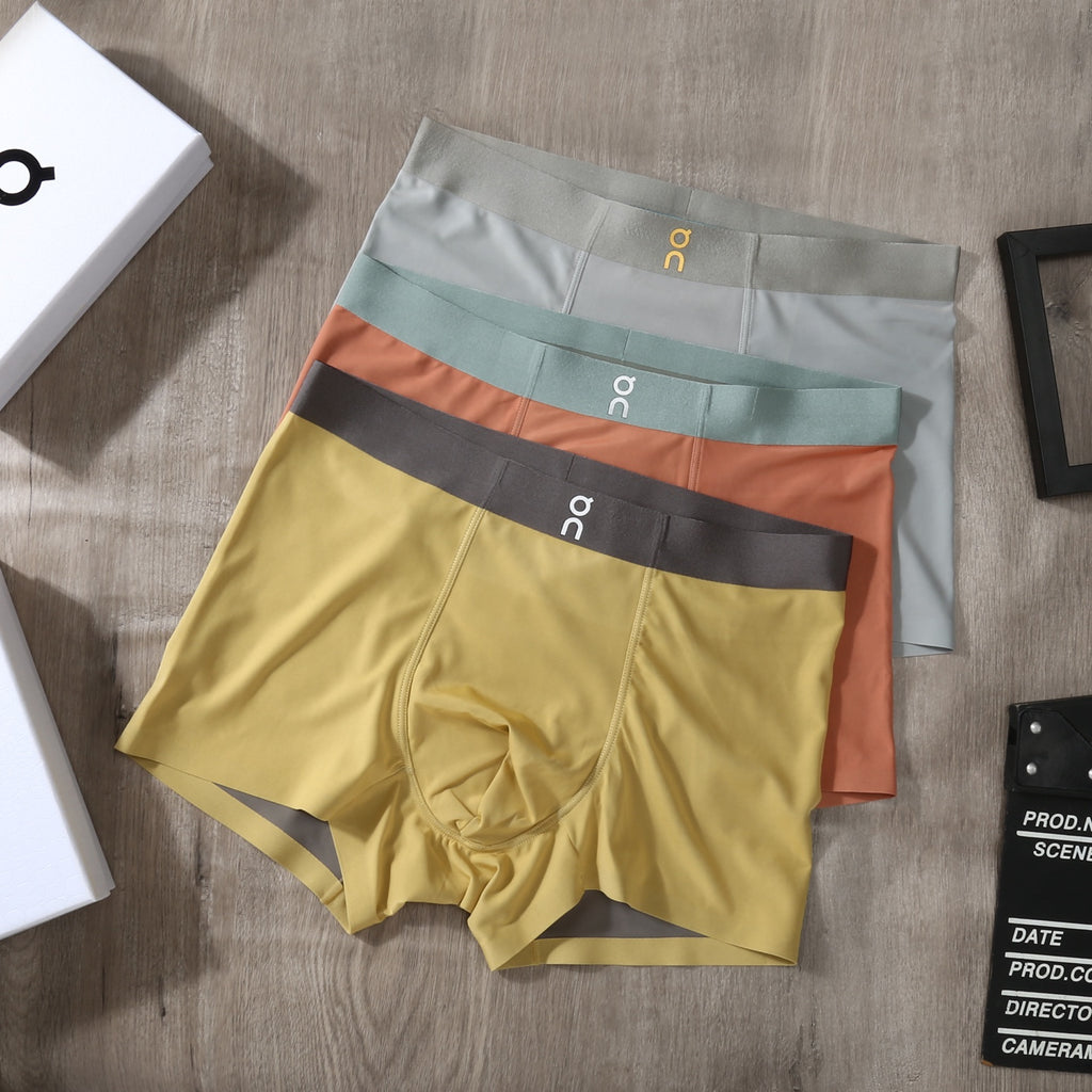 On Ice-Silk Men's Boxer Briefs - 3-Piece Box
