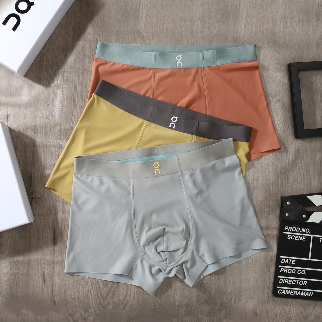 On Ice-Silk Men's Boxer Briefs - 3-Piece Box