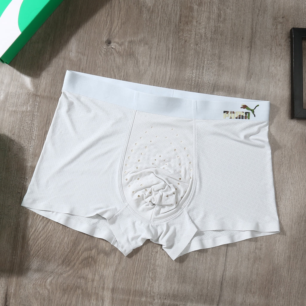 Ice-Silk Men's Boxer Briefs - 3-Piece Box