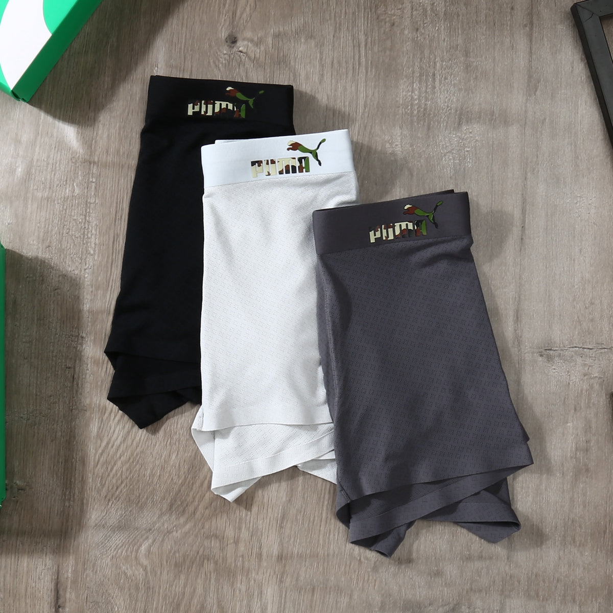 Ice-Silk Men's Boxer Briefs - 3-Piece Box
