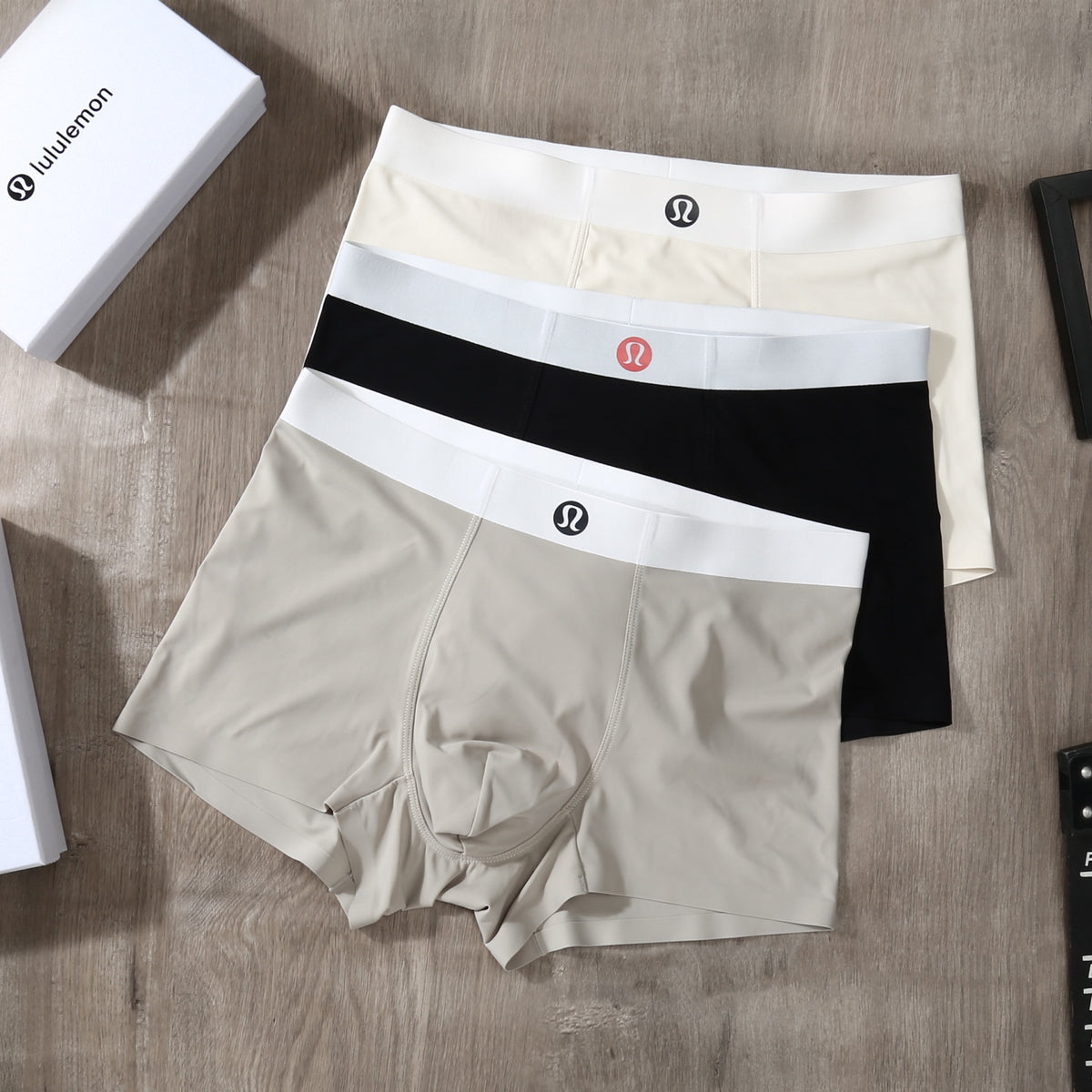 Lululemon Ice-Silk Men's Boxer Briefs - 3-Piece Box