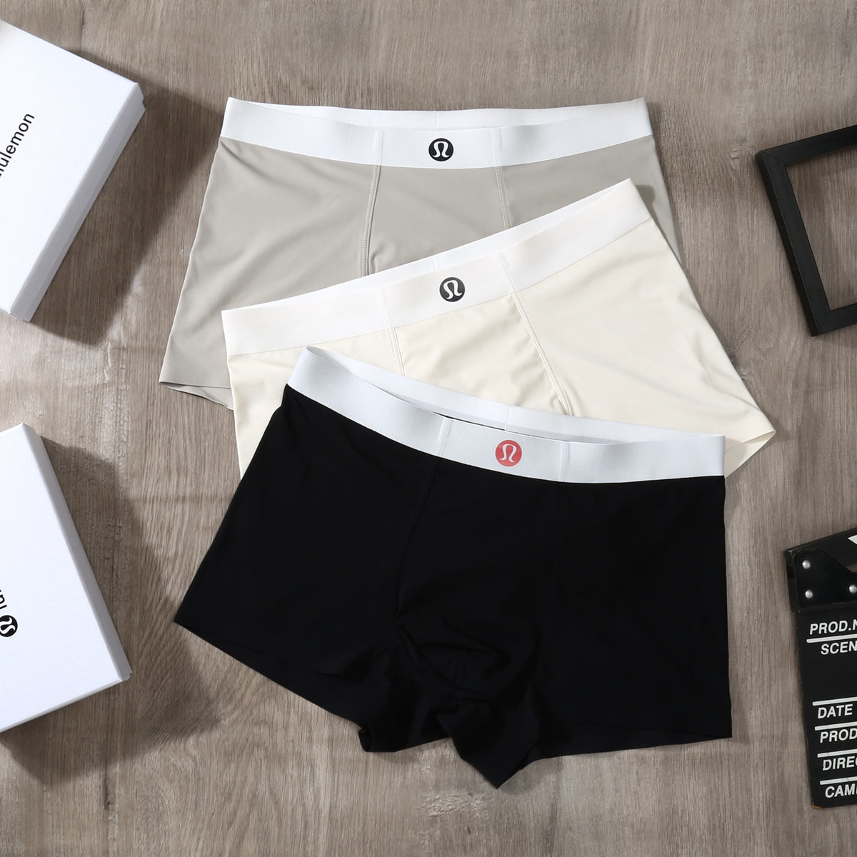 Lululemon Ice-Silk Men's Boxer Briefs - 3-Piece Box