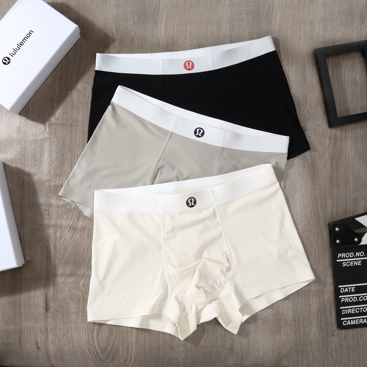 Lululemon Ice-Silk Men's Boxer Briefs - 3-Piece Box
