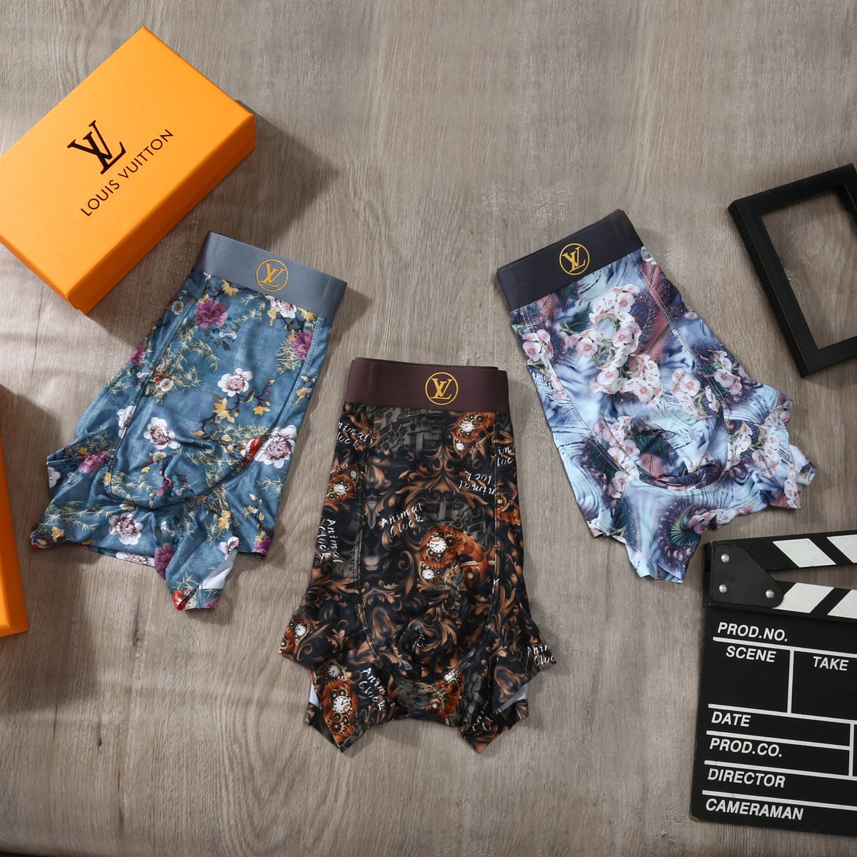 Louis Vuitton Ice-Silk Men's Boxer Briefs - 3-Piece Box