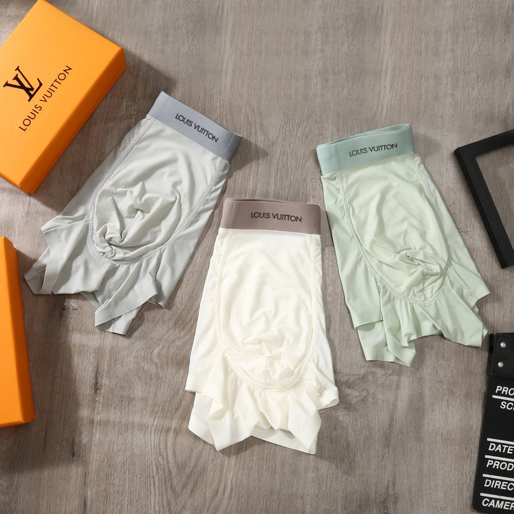 Louis Vuitton Ice-Silk Men's Boxer Briefs - 3-Piece Box