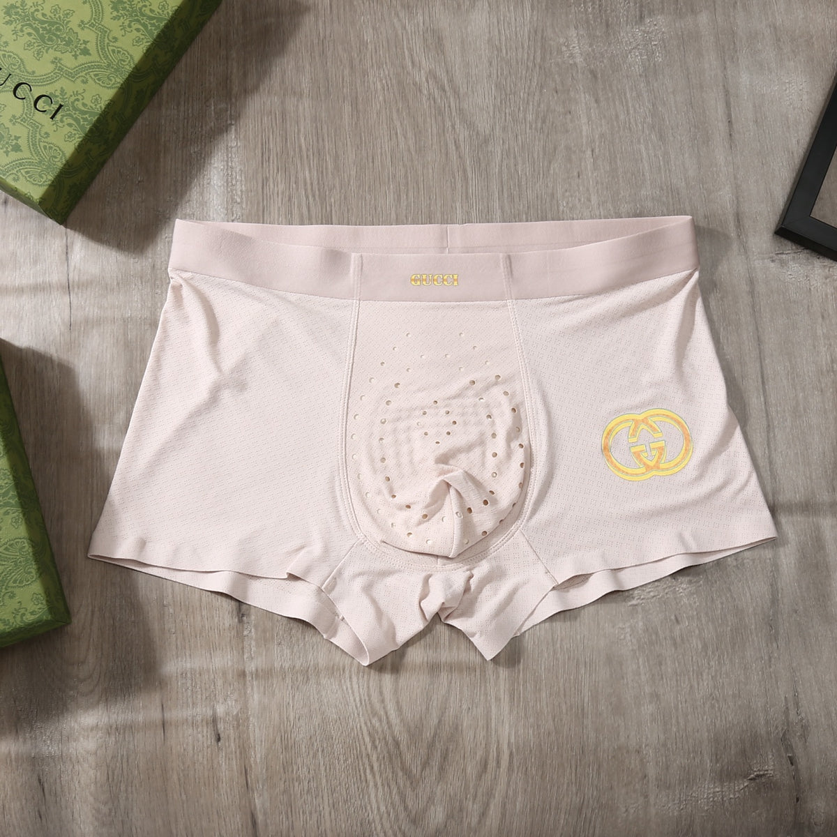 Ice-Silk Men's Boxer Briefs - 3-Piece Box