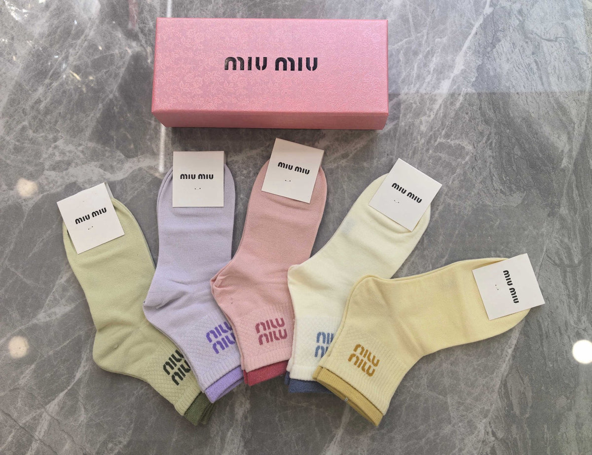 Cotton Crew Socks - 5-Pair Pack