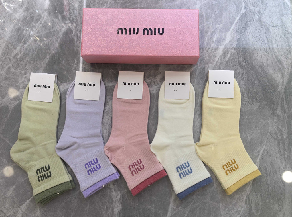 Cotton Crew Socks - 5-Pair Pack