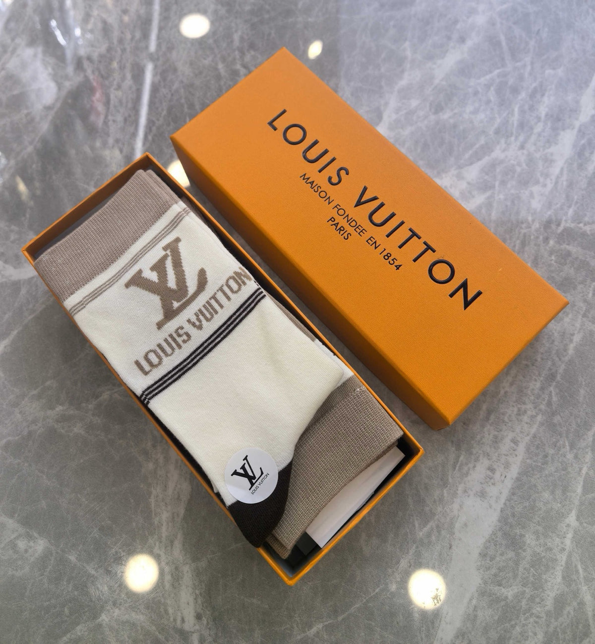 Louis Vuitton Cotton Crew Socks - 5-Pair Pack