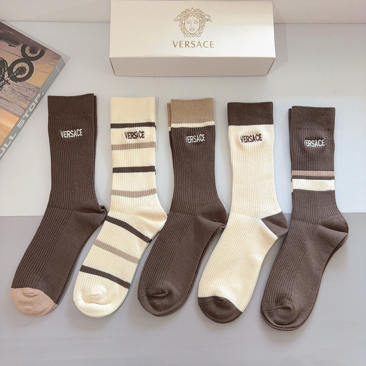 Versace Crew Socks