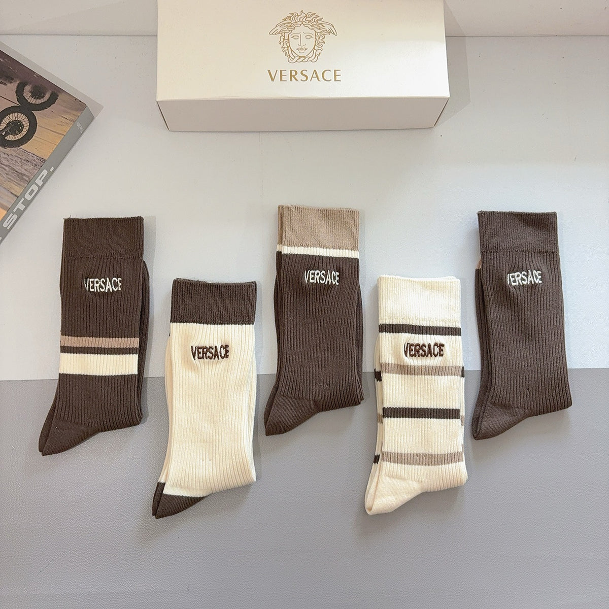 Versace Crew Socks