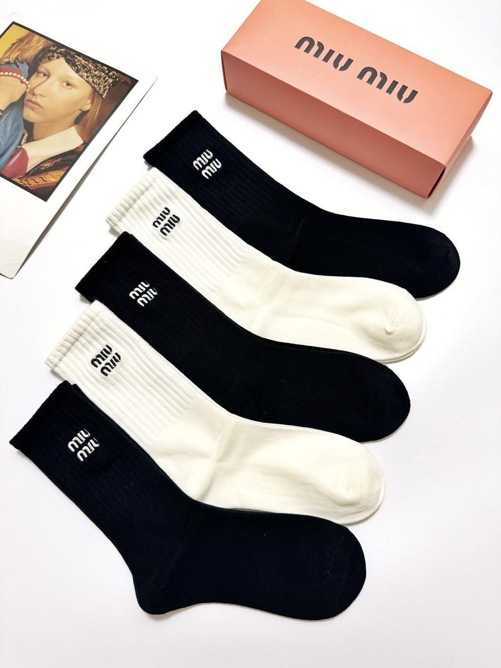 Cotton Crew Socks - 5-Pair Pack