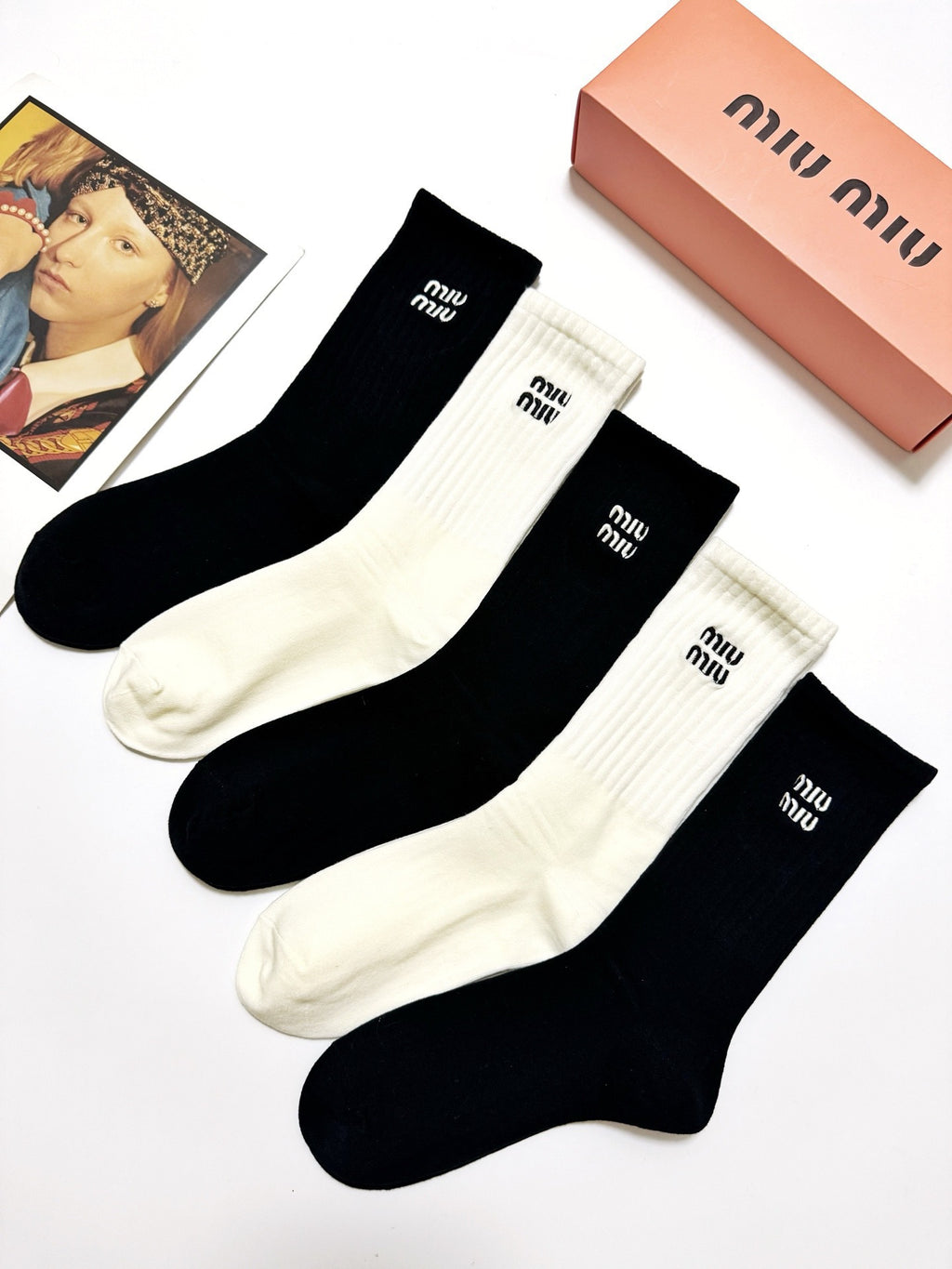 Cotton Crew Socks - 5-Pair Pack