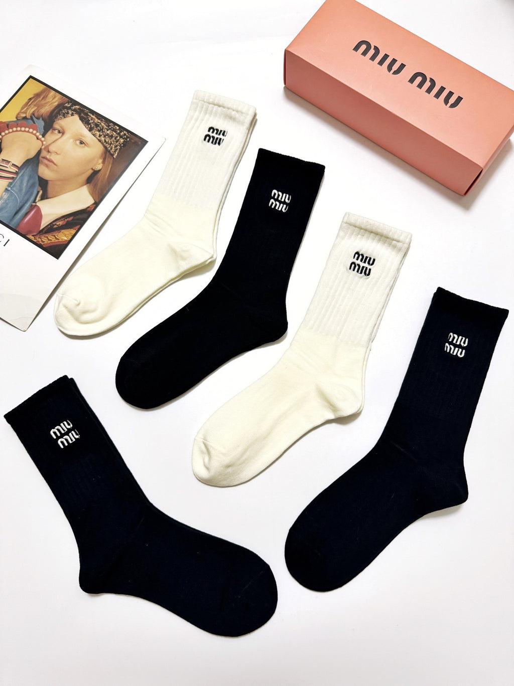 Cotton Crew Socks - 5-Pair Pack
