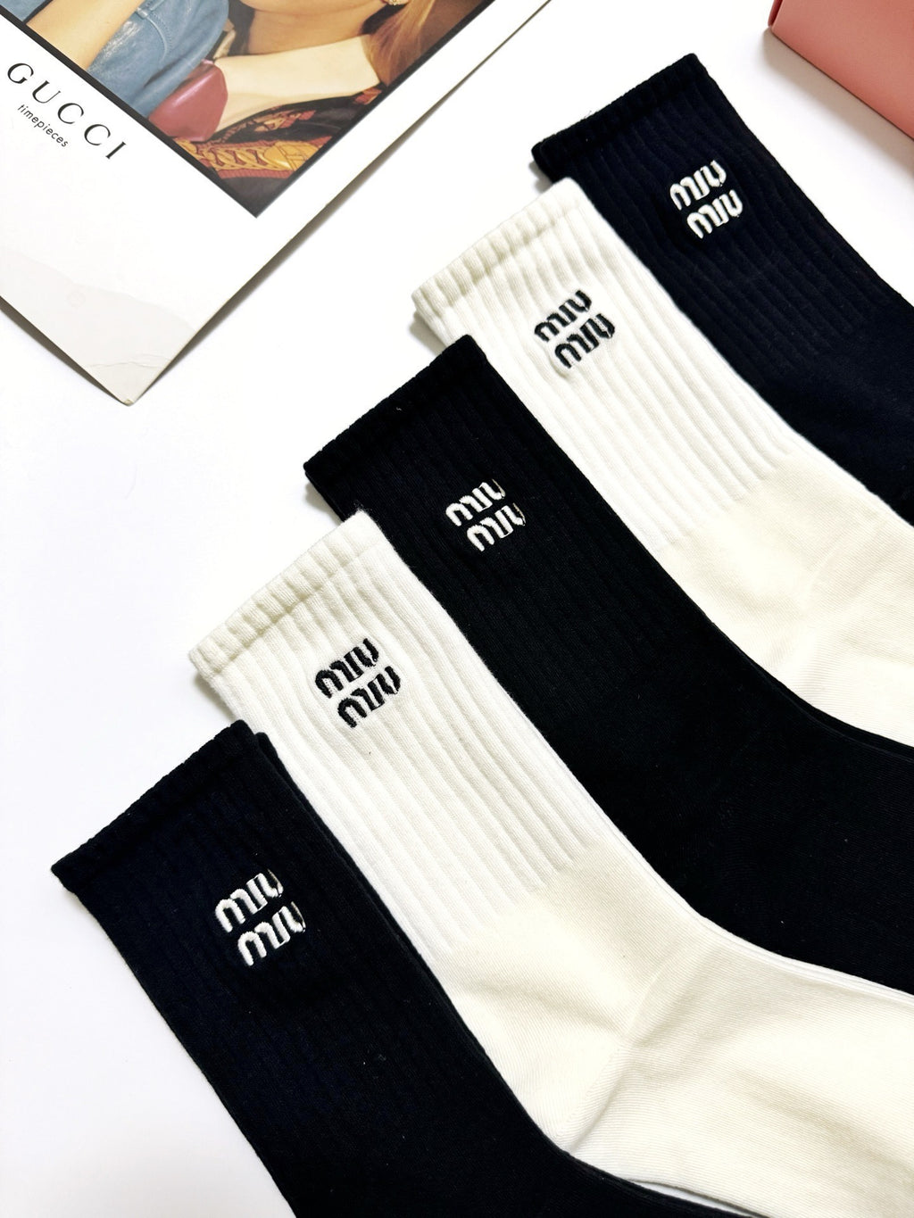 Cotton Crew Socks - 5-Pair Pack