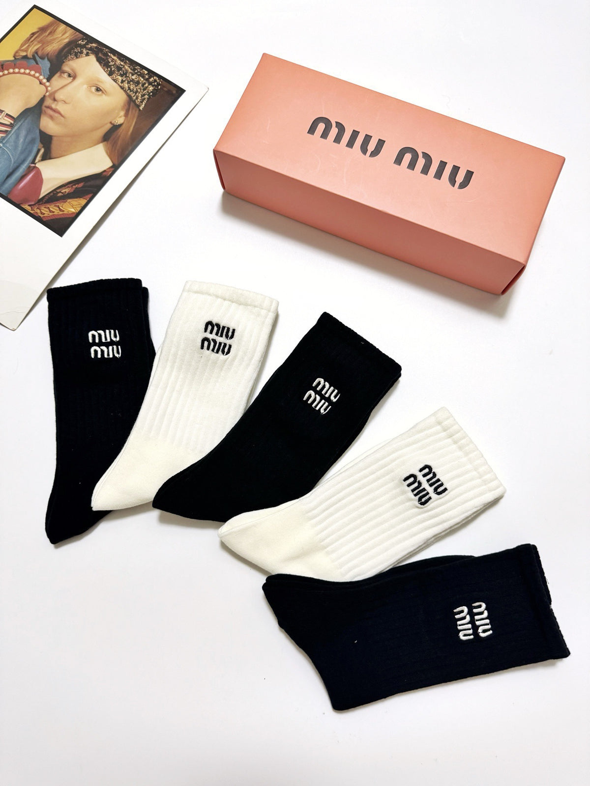 Cotton Crew Socks - 5-Pair Pack