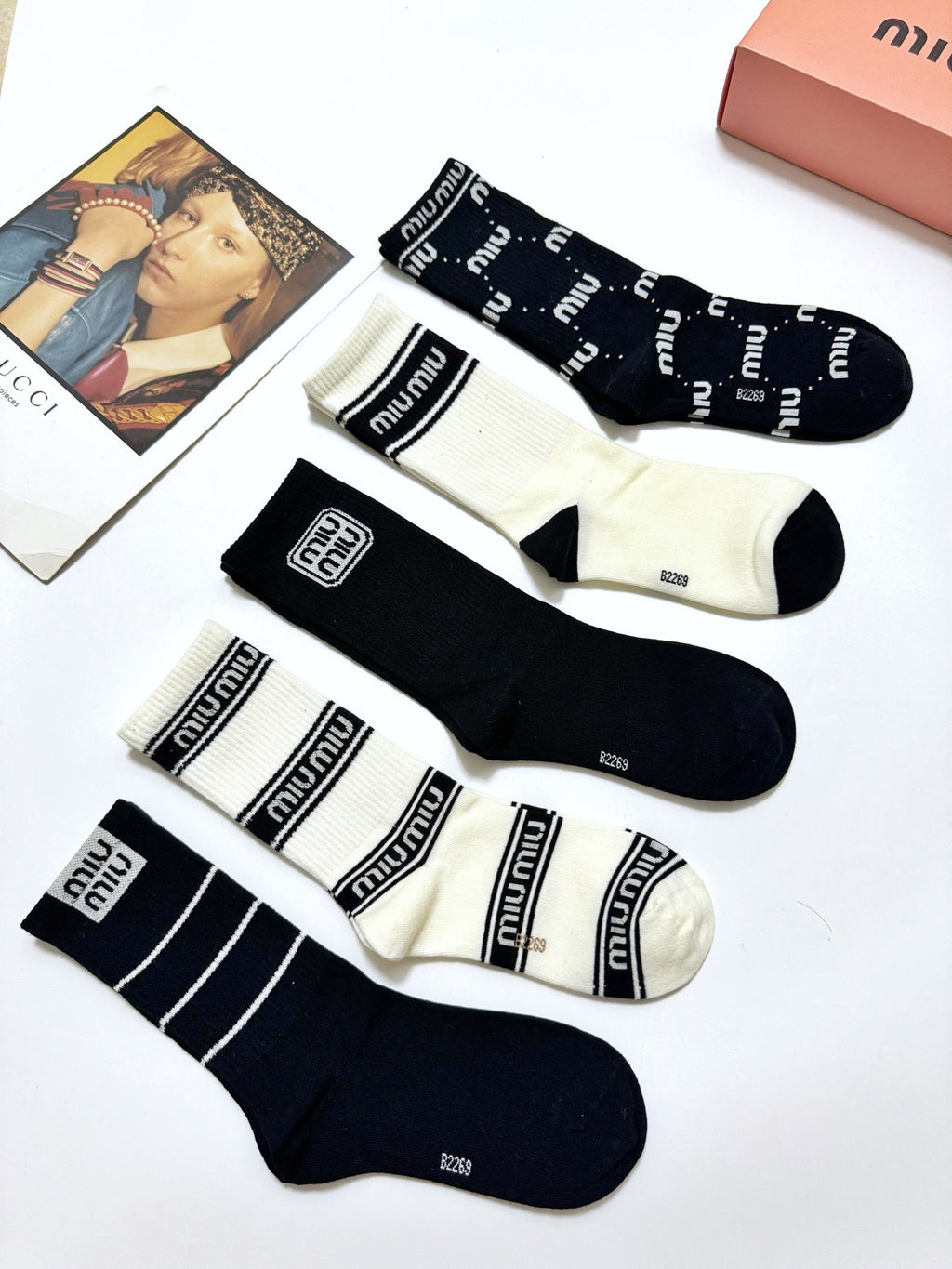 Cotton Crew Socks - 5-Pair Pack