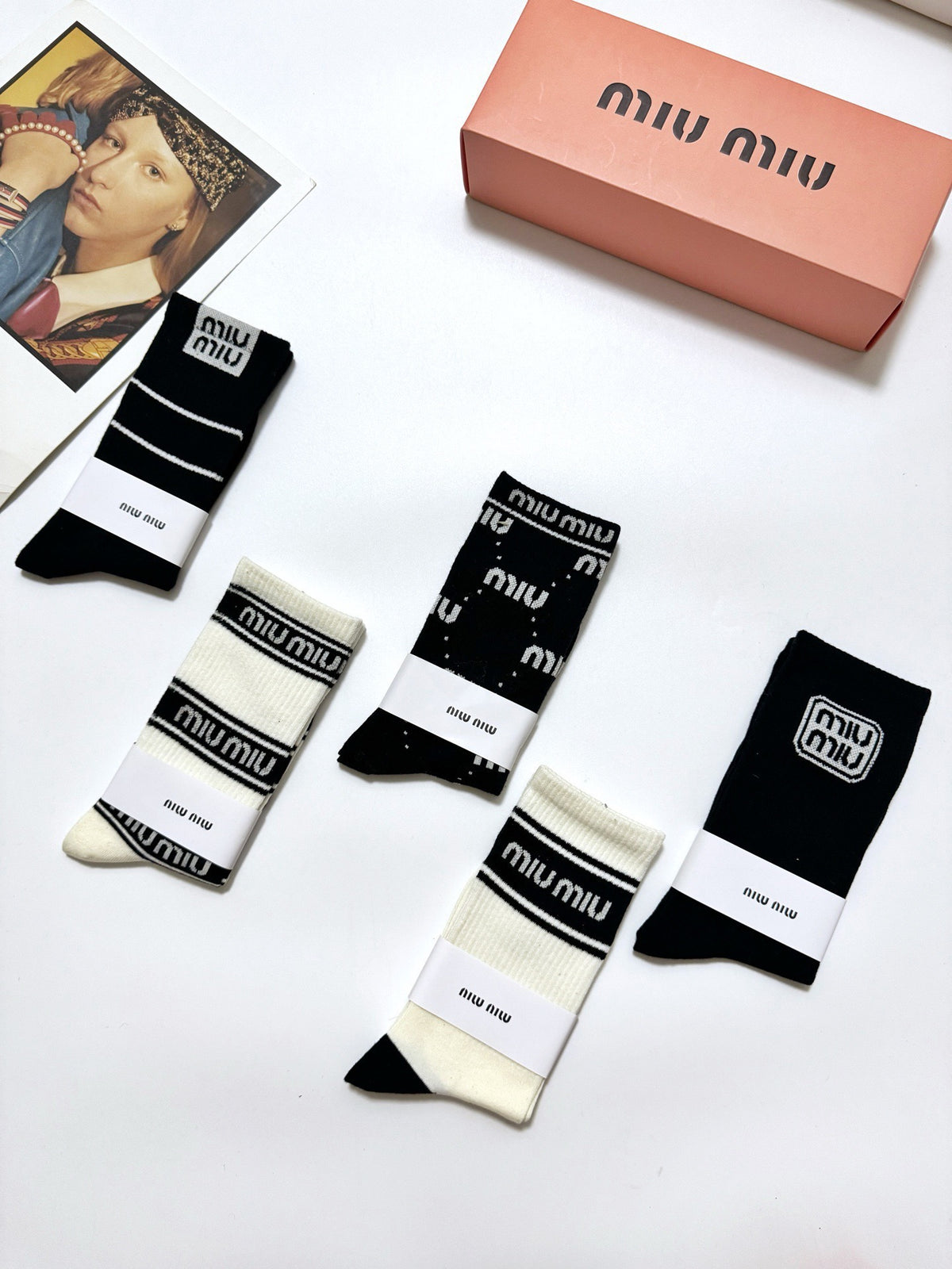 Cotton Crew Socks - 5-Pair Pack