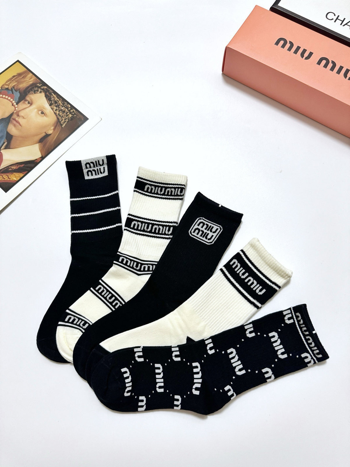 Cotton Crew Socks - 5-Pair Pack