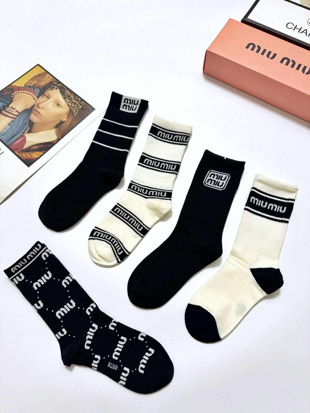 Cotton Crew Socks - 5-Pair Pack