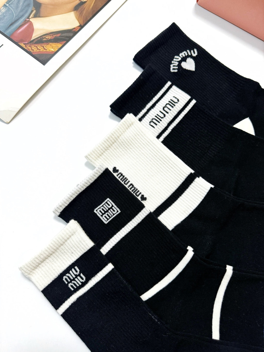 Cotton Crew Socks - 5-Pair Pack