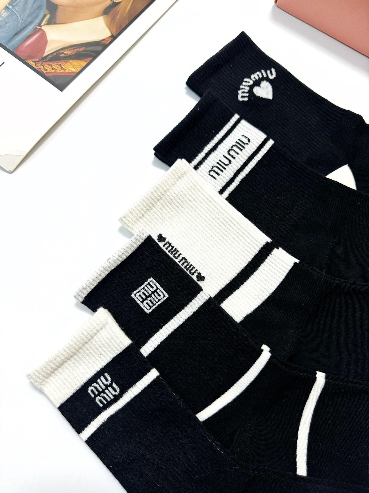 Cotton Crew Socks - 5-Pair Pack