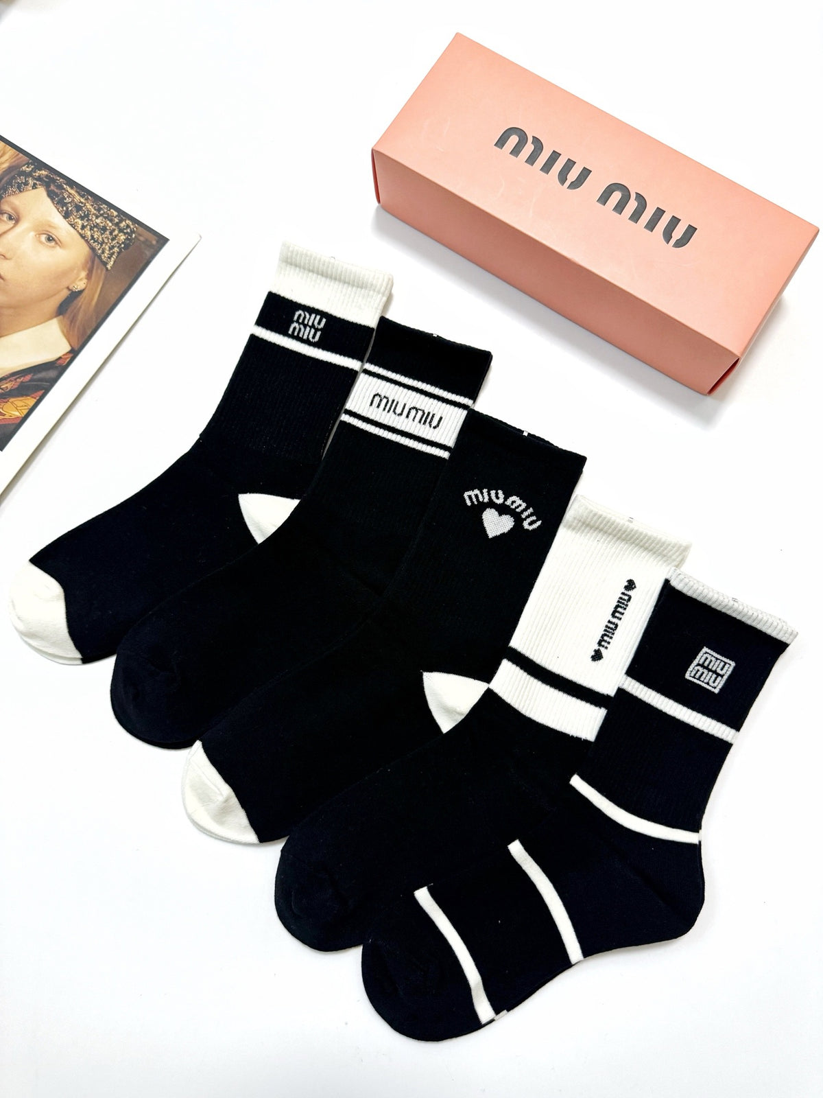 Cotton Crew Socks - 5-Pair Pack