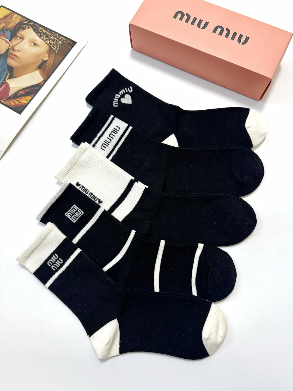 Cotton Crew Socks - 5-Pair Pack